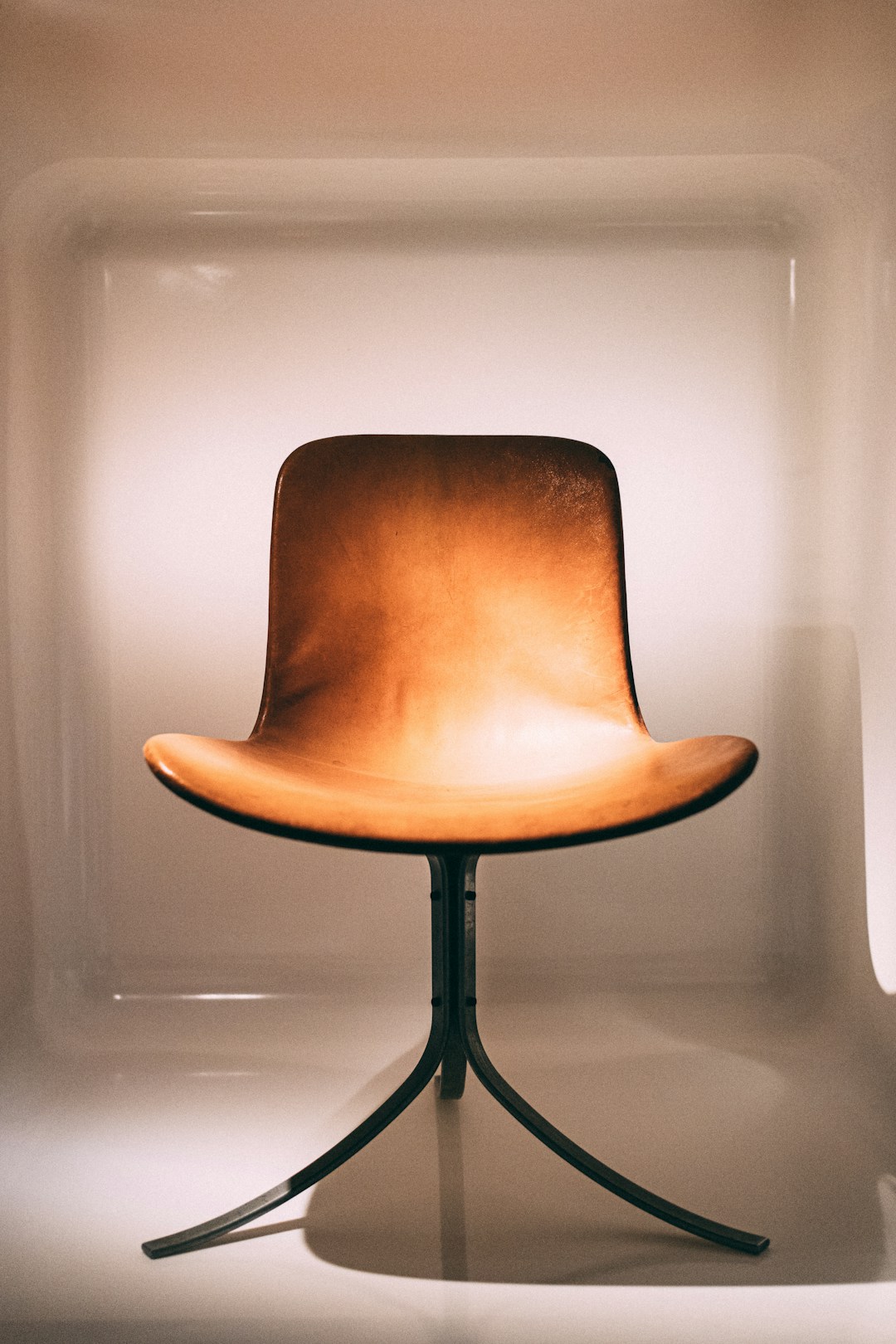 Sculptural Wooden Chair